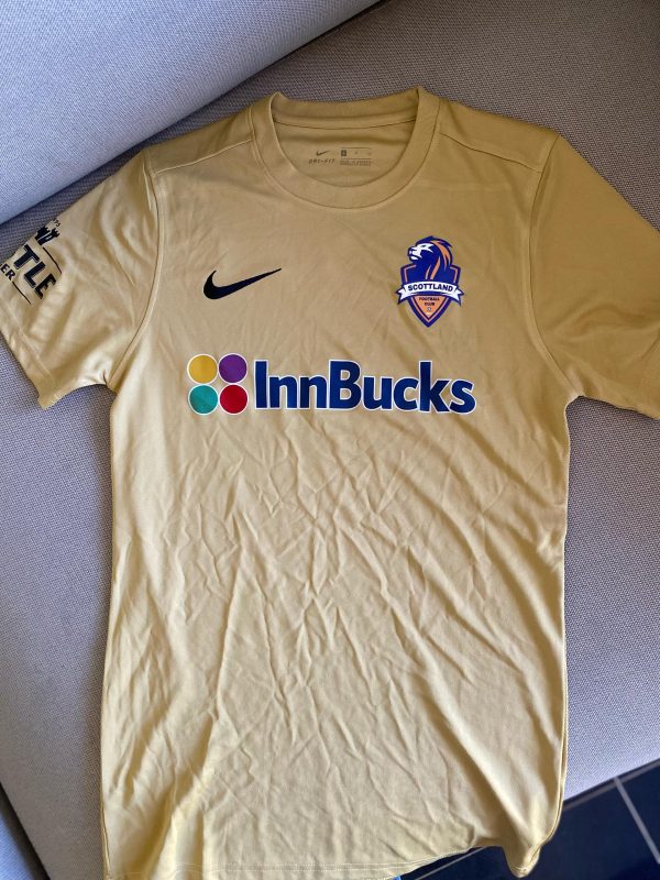 Scottland Nike Authentic Beige Jersey - Image 2
