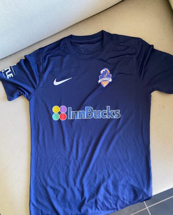 Scottland Nike Authentic Blue Jersey - Image 2
